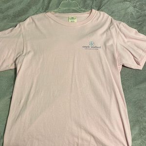 pink short sleeve tee